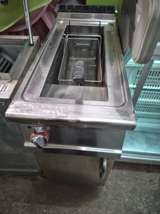 Freidora industrial acero inoxidable