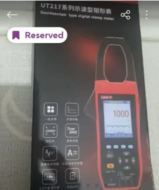 UNI-T UT217A Multímetro Pinza Bluetooth