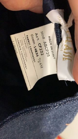 Berretto neonato Alviero Martini con paraorecchie