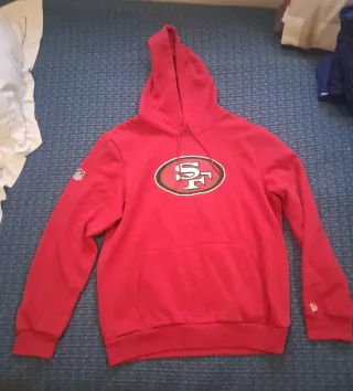 Sudadera NFL con capucha Talla XL Roja