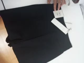 Pantalones cortos negros Zara Talla S