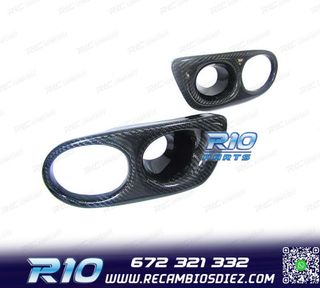 SOPORTE ANTINIEBLAS EN CARBONO PARAGOLPES M3 BMW E46 98-06