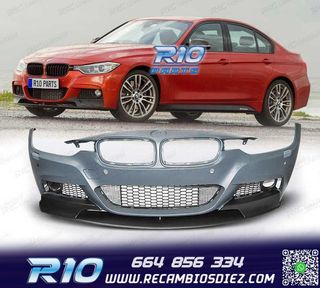 PARAGOLPES DELANTERO BMW F30 F31 LOOK M PERFORMANCE PDC