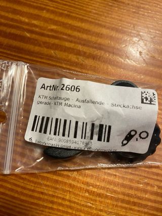 Patilla Cambio KTM Negra