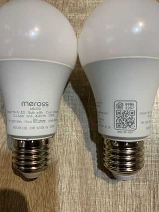 Pack 4 Bombillas LED Inteligentes Meross MSL120