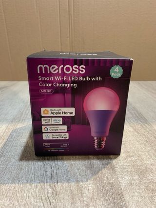 Pack 4 Bombillas LED Inteligentes Meross MSL120