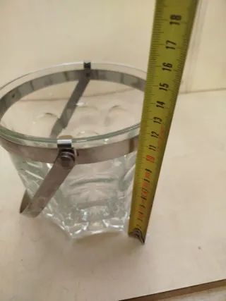 Cubitera vintage forma vaso duralex