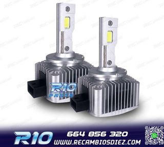 BOMBILLAS LED D1S -CONVIERTE TUS FAROS XENON A LED D1S