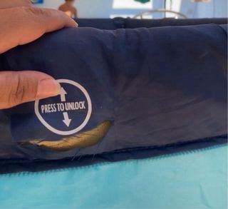 Cuna de viaje azul ratoncitos Asalvo