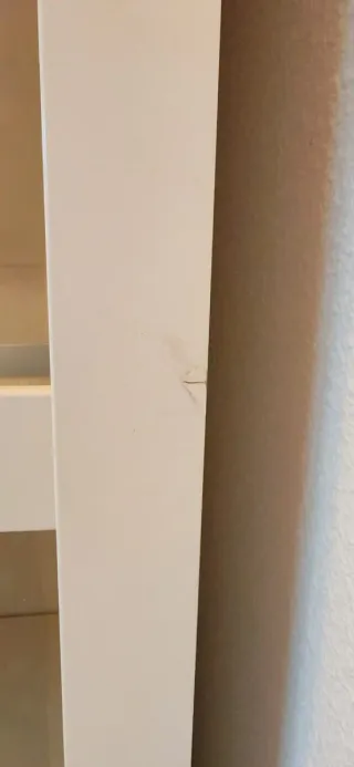 Vitrina Estantería Cristal Blanca