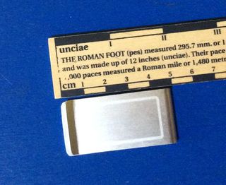 Fermasoldi Lindt argentato