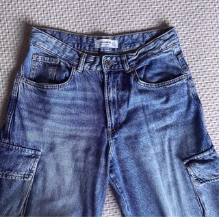 Vaqueros cargo azules. Nuevos sin etiqueta