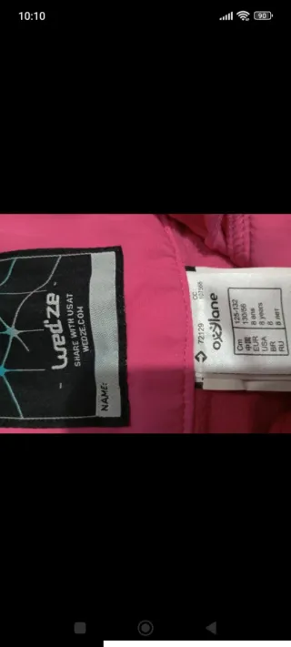 Pantalón de Nieve/Esquí niña