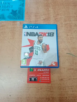 JUEGO PS4 NBA 2K18