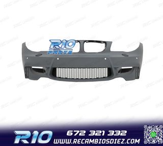 PARAGOLPES DELANTERO BMW E81 E87 E82 04-12 LOOK 1M PDC