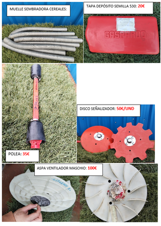 LIQUIDACION¡¡¡¡ repuesto agricola