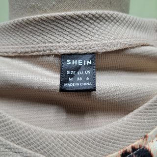 Sudadera SHEIN Animal Print Talla M
