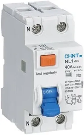 Diferencial 2P 40A NL1 Chint