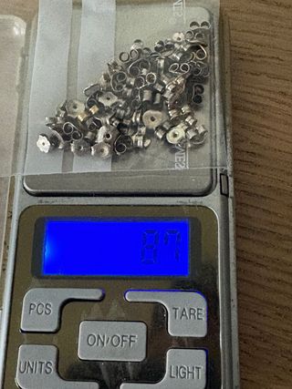 Lote cierres pendientes plata 925