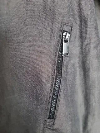 Chaquetón mujer gris marengo