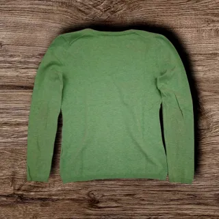 Pullover Tommy Hilfiger verde donna