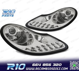 FAROS PORSCHE BOXSTER 96-04 NEW LED EDITION CROMO