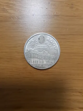 Monedas 2000 Ptas Plata 1994 1995 1996