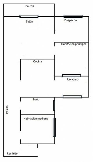 Piso en alquiler en Centro en Puertollano