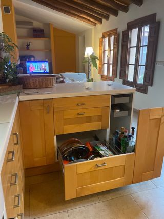 Muebles de cocina IKEA Roble