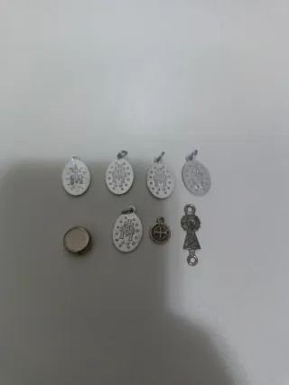 Lote Medallas Religiosas Vírgenes Milagrosas