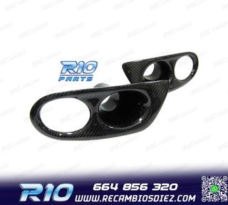 SOPORTE ANTINIEBLAS EN CARBONO PARAGOLPES M3 BMW SERIE 3 E46