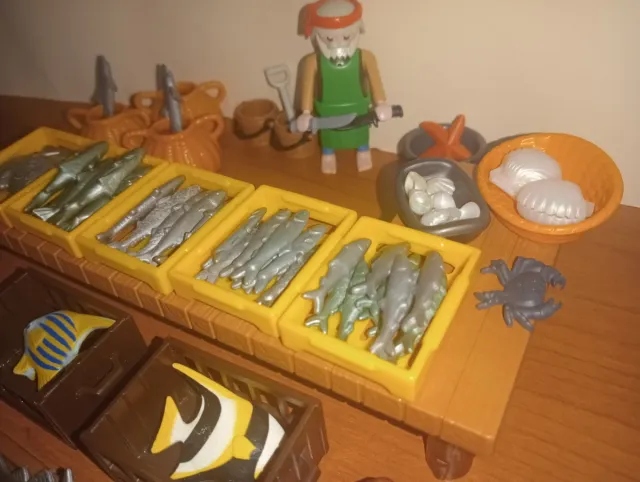 Playmobil-Pescaderia Mercado de Pescado Belén.