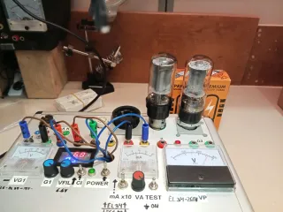 Pareja de válvulas 6L6 Electro