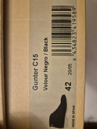 Botas Panamá Jack belour negro NUEVAS