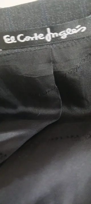 Traje Emidio Tucci Gris Rayas