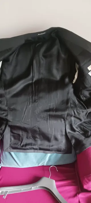 Traje Emidio Tucci Gris Rayas