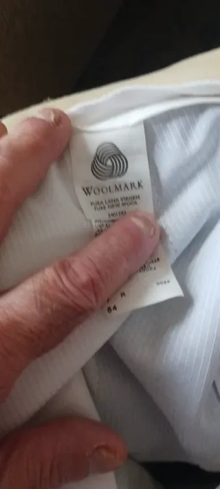 Traje Emidio Tucci Gris Rayas