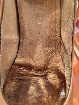 Zapatos de tacón marrones