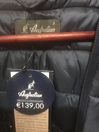 Giacca Australian S nuova con cartellino