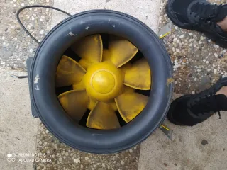 Extractor de aire industrial