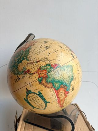 Globo terráqueo decorativo