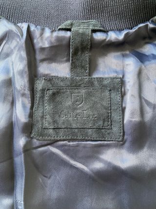 Cazadora de piel nueva