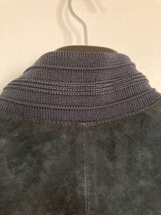 Cazadora de piel nueva