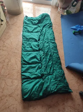 Saco de dormir de invierno verde