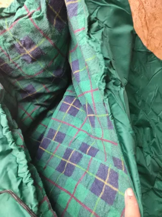 Saco de dormir de invierno verde