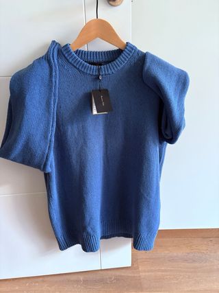Jersey Massimo Dutti Azul Marino