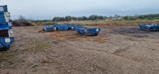 Contenedores de obra metálicos