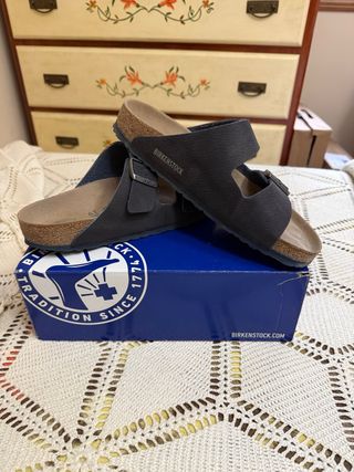 Sandalias Birkenstock Azul Marino