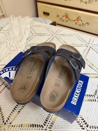 Sandalias Birkenstock Azul Marino