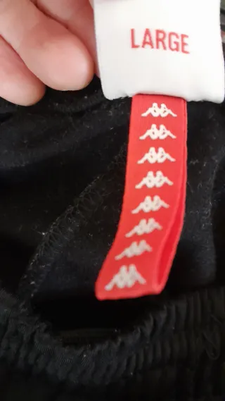 Pantaloni tuta Kappa neri